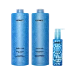 super-sized hydration set | hydro rush intense moisture shampoo + conditioner + dream routine overnight treatment