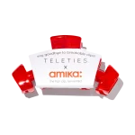 amika x TELETIES necessities set | 3 pc hair ties, clip, essentials bag + perk up plus - Image 5