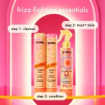 super-sized frizz fighters set | anti-frizz shampoo, conditioner + treatment - Image 7